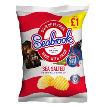 Seabrook Sea Salted 80g