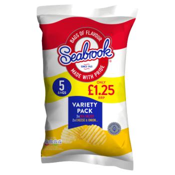 Seabrook Variety Pack 5 x 25g