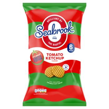 Seabrook Tomato Ketchup Flavour 6 x 25g