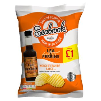 Seabrook Lea & Perrins Worcestershire Sauce Flavour 80g