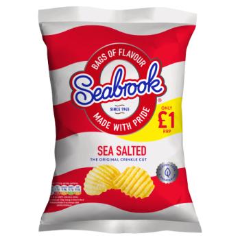 Seabrook Sea Salted 70g