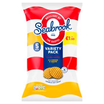 Seabrook Variety Pack 5 x 25g