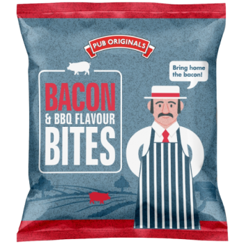 Pub Originals Bacon & BBQ Flavour Bites 40g