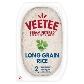 Veetee Steam Filtered Long Grain Rice 280g