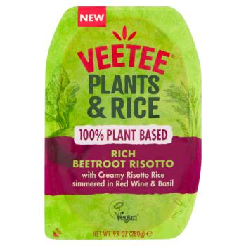 Veetee Plants & Rice Rich Beetroot Risotto 280g