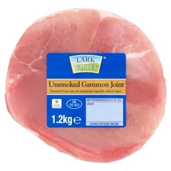 Lark Valley Unsmoked Gammon Joint 1.2kg