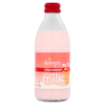 Delamere Dairy Strawberry Flavour Milk 240ml