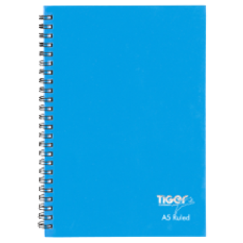 Tiger Stationery A5 Ruled Notebook (Colour May Vary) 