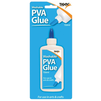 Tiger Stationery Washable PVA Glue 150ml 