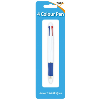 Tiger 4 Colour Retractable Ballpen  