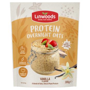 Linwoods Protein Overnight Oats Vanilla Flavour 300g