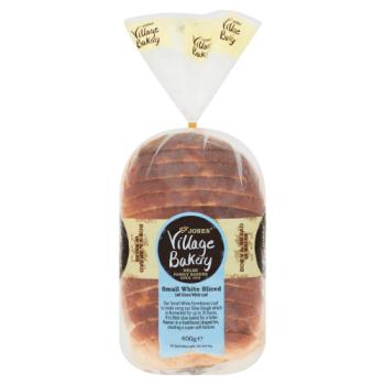 Jones Village Bakery Small White Sliced 400g