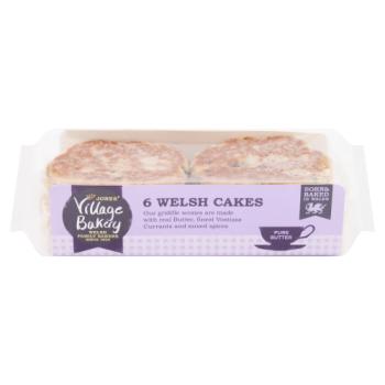 Jones Village Bakery 6 Welsh Cakes