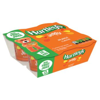 Hartley's Orange Flavour Jelly 4 x 125g (500g)
