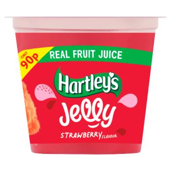 Hartley's Strawberry Flavour Jelly 125g