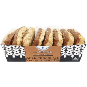 Farmhouse Biscuits Milk Chocolate Oat Flip Biscuits 150g