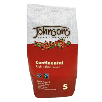 Johnsons Continental Rich Italian Roast Coffee 227g 