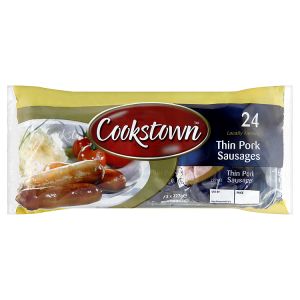 Cookstown 24 Thin Pork Sausages 227g