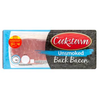 Cooktown Unsmoked Back Bacon 300g