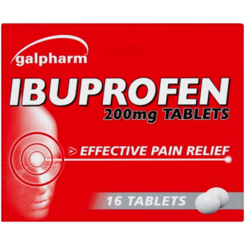 Galpharm Ibuprofen 200mg Coated Tablets 16 Tablets