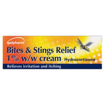 Galpharm Hydrocortisone Bites & Stings Relief 1% w/w Cream 10g