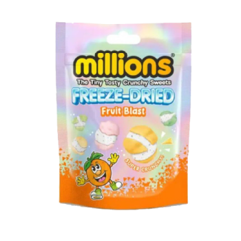 Millions Freeze Dried Zillions Fruit Blast Pouch 50g