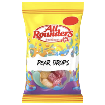 All Rounders Pear Drops 110g 
