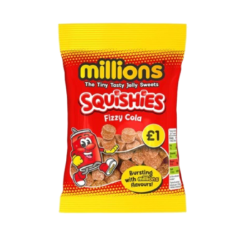 Millions Squishies Fizzy Cola 100g PM £1 