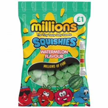 Millions Squishies Watermelon Flavour 120g PM £1 