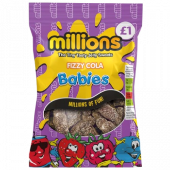 Millions Babies Fizzy Cola 120g PM £1 