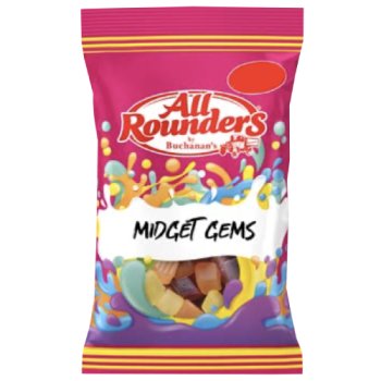 All Rounders Midget Gems 110g 