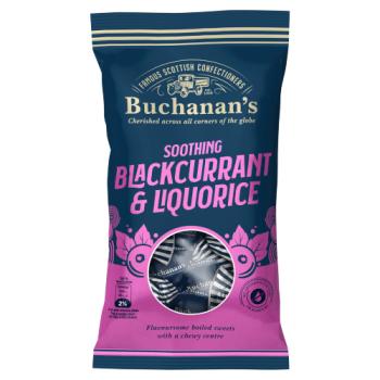 Buchanan's Soothing Blackcurrant & Liquorice 140g
