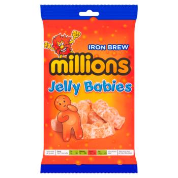 Millions Iron Brew Jelly Babies 180g