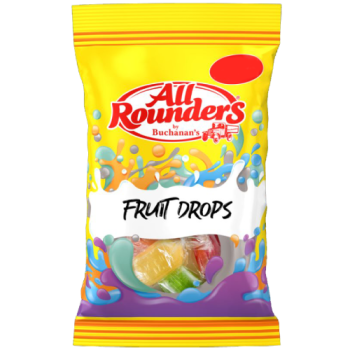 All Rounders Fruit Drops 110g 