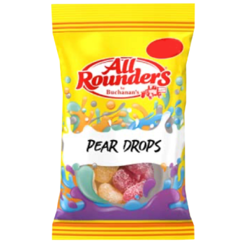 All Rounders Pear Drops 110g
