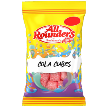 All Rounders Cola Cubes 110g 