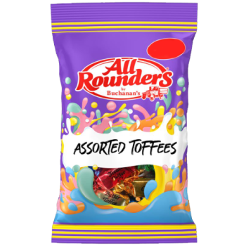 All Rounders Assorted Toffees 100g 