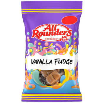 All Rounders Vanilla Fudge 100g 