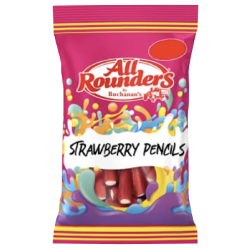 All Rounders Strawberry Pencils 110g 