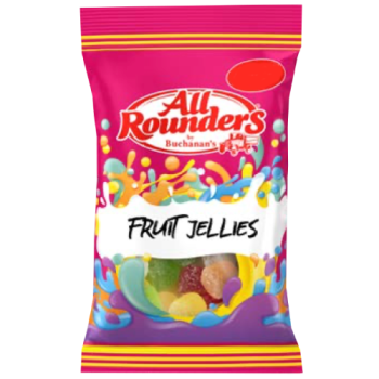 All Rounders Fruit Jellies 110g