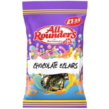 All Rounders Chocolate Eclairs 90g 
