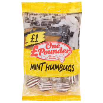 One Pounders Mint Humbugs 100g 