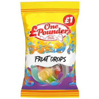 One Pounders Fruit Drops 100g 