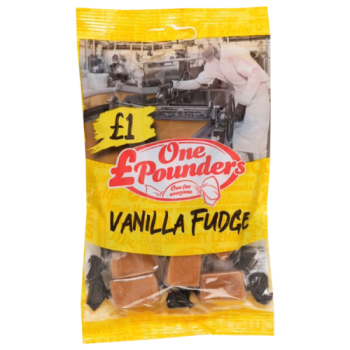 One Pounders Vanilla Fudge 100g 