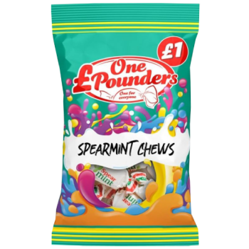 One Pounders Spearmint Chews 100g 