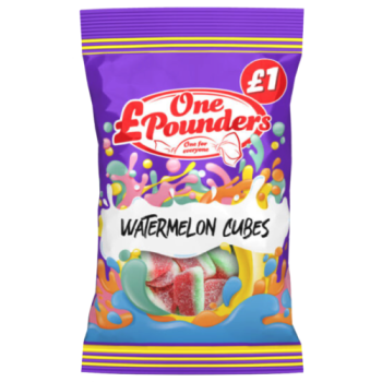 One Pounders Watermelon Cubes 100g 