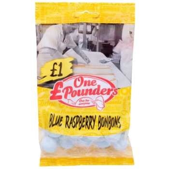 One Pounders Blue Raspberry Bonbons 100g 