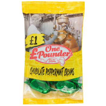 One Pounders Chocolate Peppermint Creams 80g 