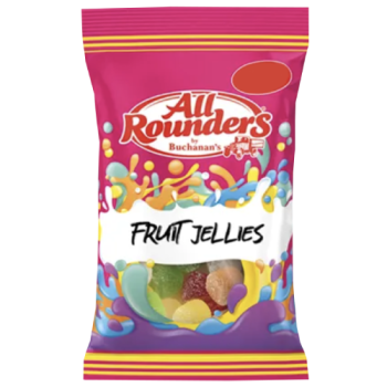 All Rounders Fruit Jellies 110g 