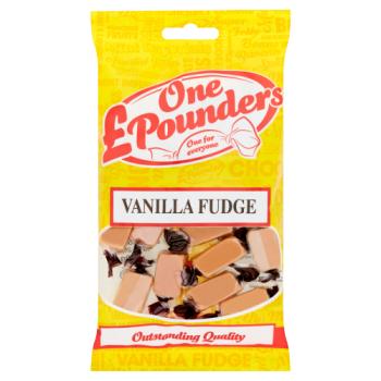 One Pounders Vanilla Fudge 140g